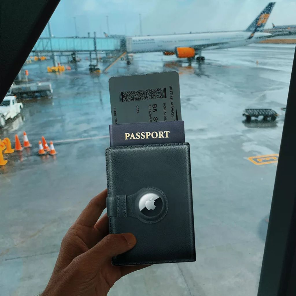 AirTag Reisepass Wallet