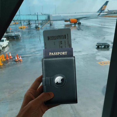 AirTag Reisepass Wallet