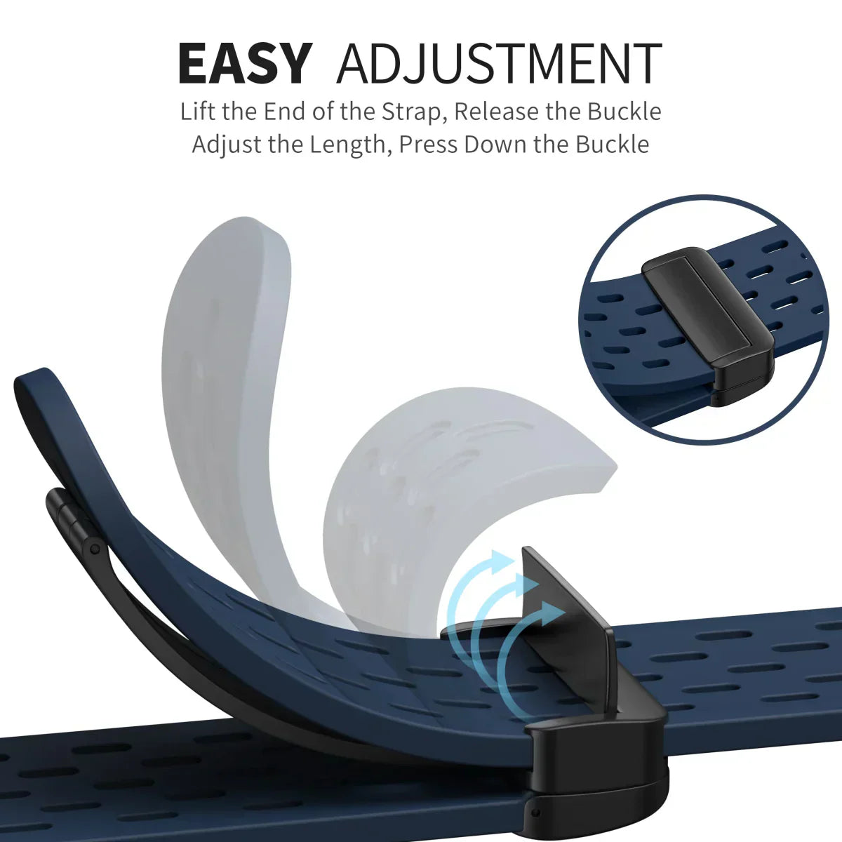 Magnetisches Atmungsaktives Silikonarmband für die Apple Watch