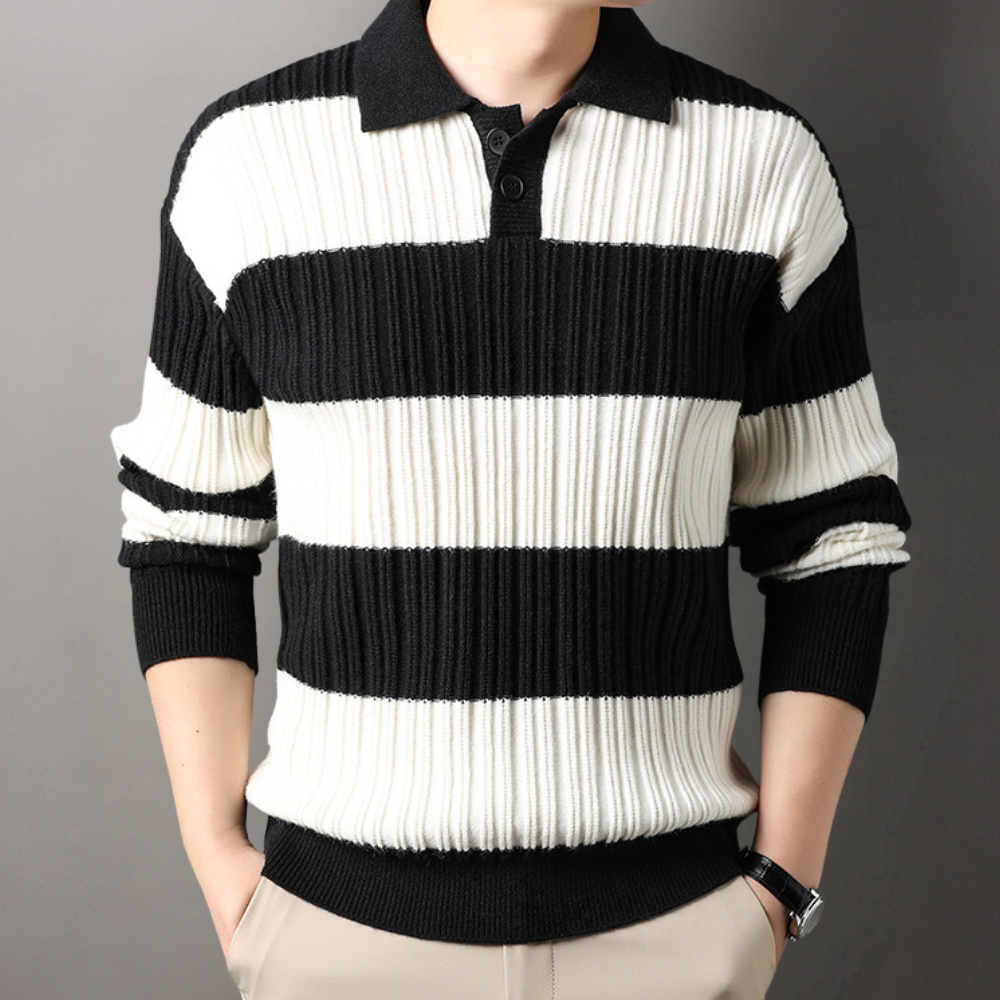Gestreifter Pullover für Herren
