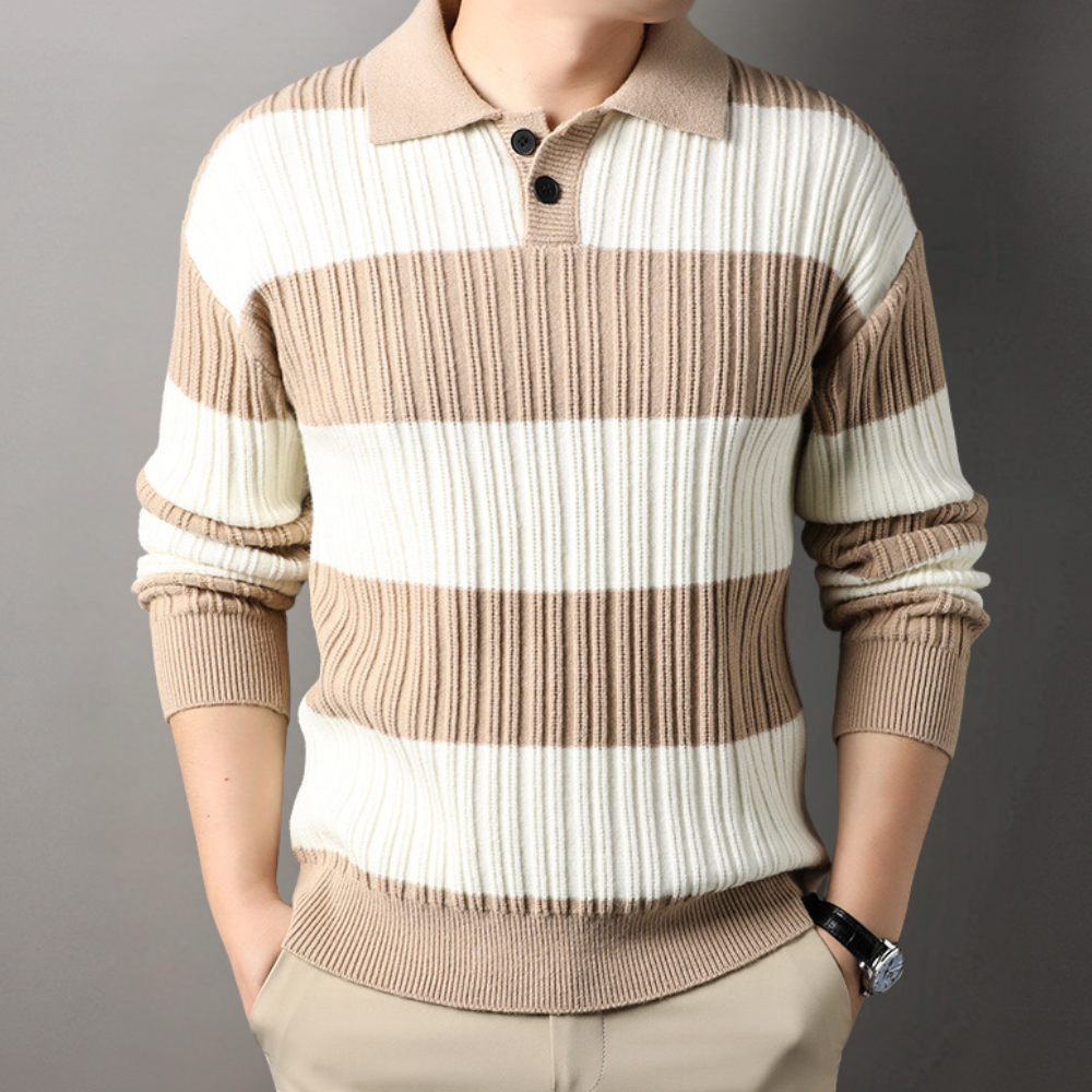 Gestreifter Pullover für Herren