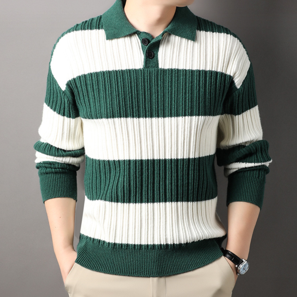 Gestreifter Pullover für Herren