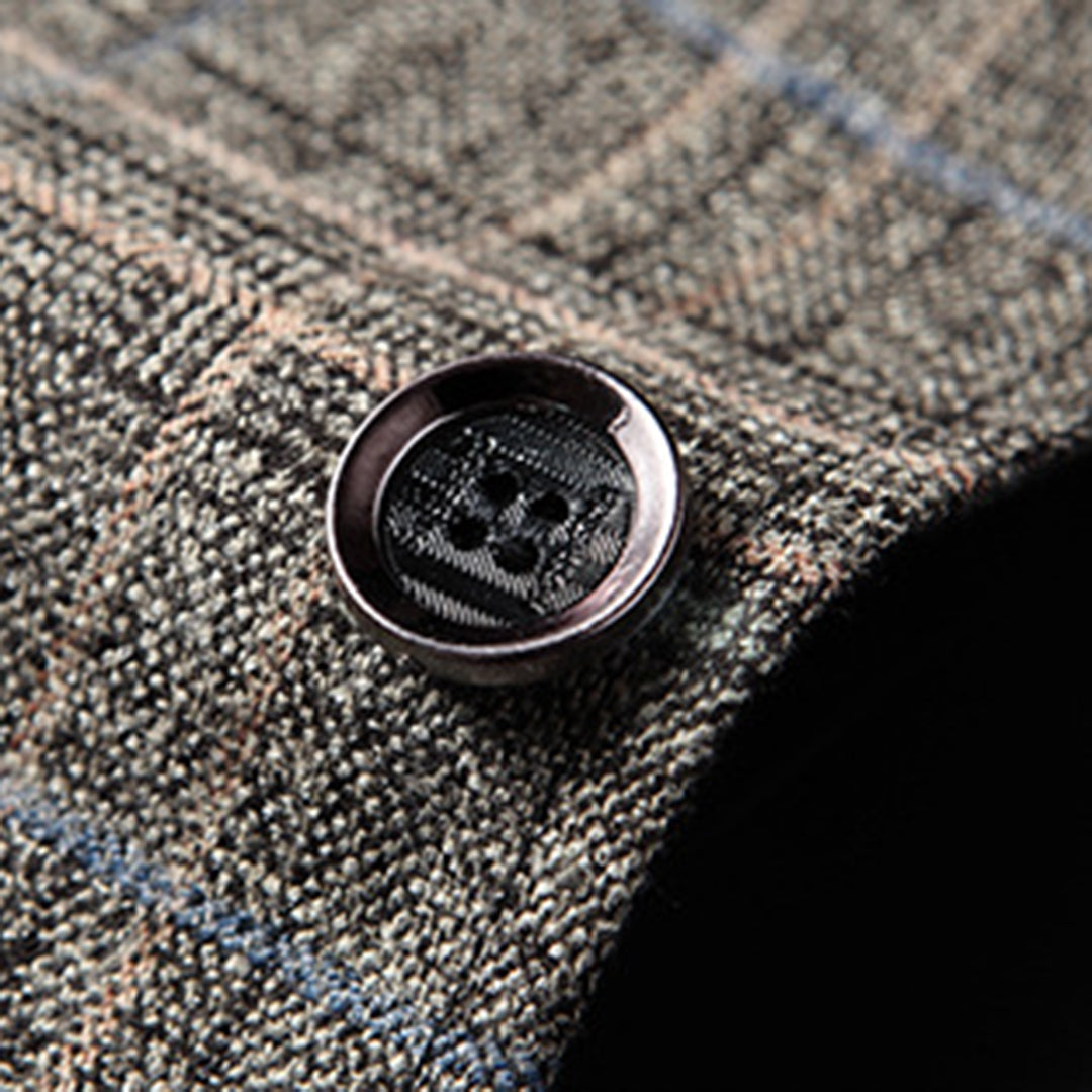 Karierter Blazer für Herren