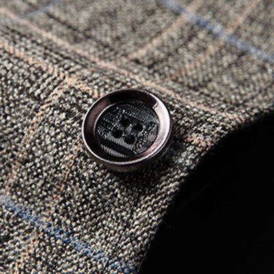 Karierter Blazer für Herren