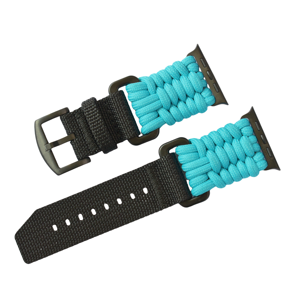 Outdoor Nylon Gewebtes Armband Für Apple Watch