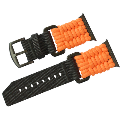 Outdoor Nylon Gewebtes Armband Für Apple Watch