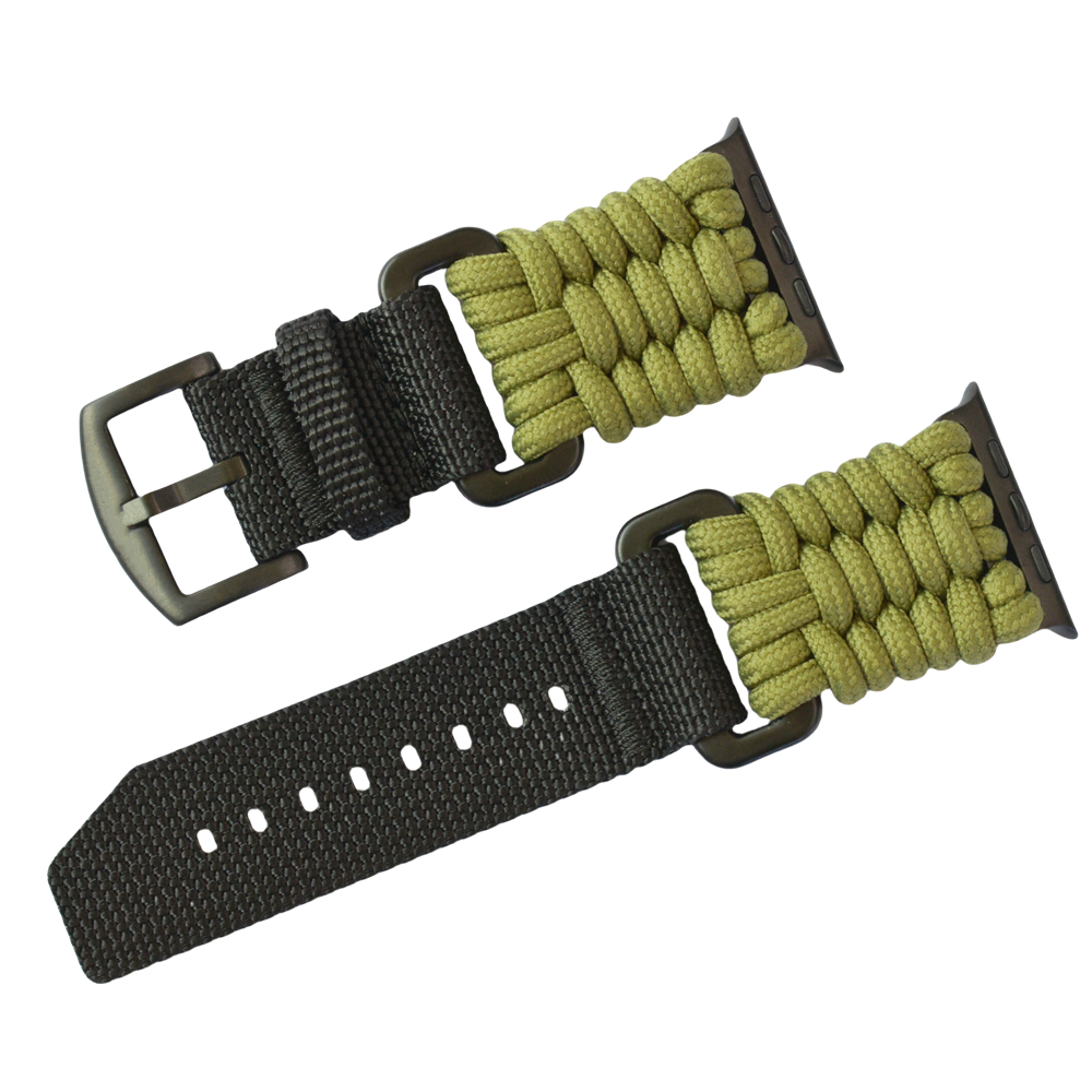 Outdoor Nylon Gewebtes Armband Für Apple Watch