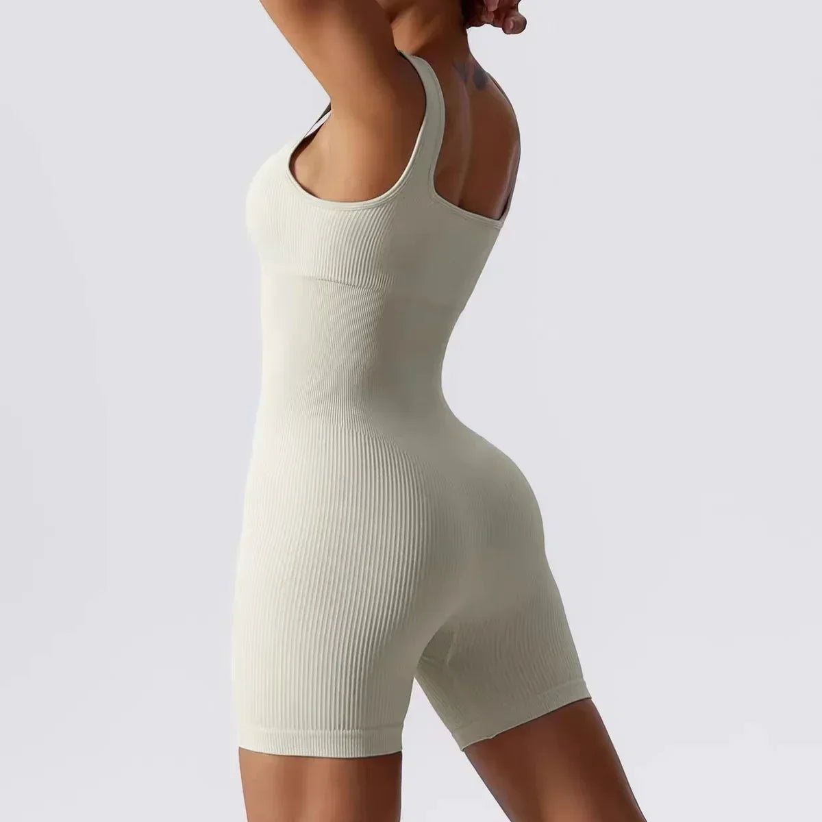 Mia | Nahtloser Yoga-Einteiler