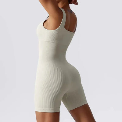 Mia | Nahtloser Yoga-Einteiler