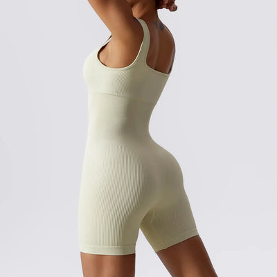 Mia | Nahtloser Yoga-Einteiler