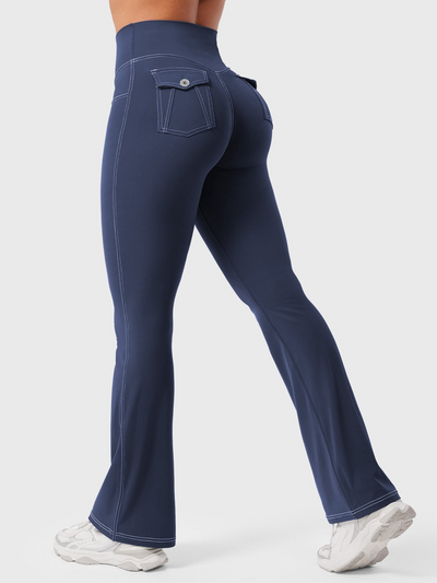 Vexaro | Flexibles Flared-Leggings für Damen Sommer