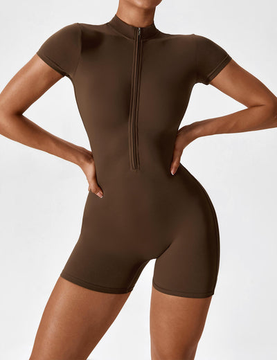 Elanox | Atmungsaktiver Jumpsuit Damen Sommer in Weiß
