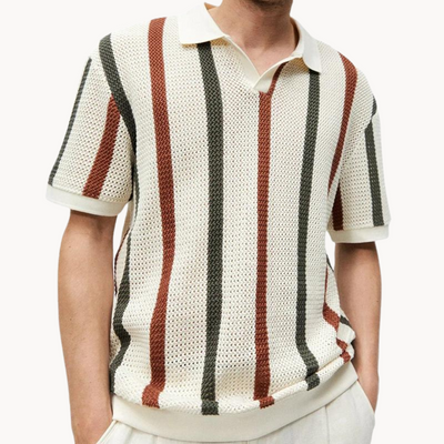 Gestreiftes Polo für Herren