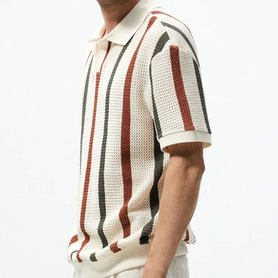 Gestreiftes Polo für Herren