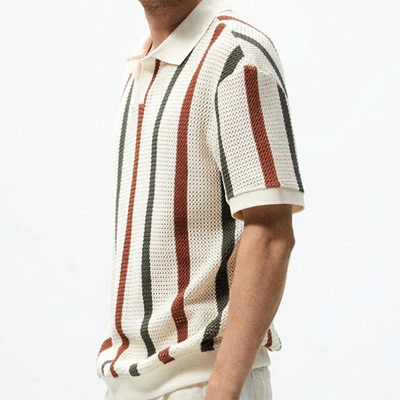 Gestreiftes Polo für Herren