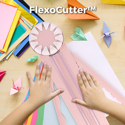 FlexoCutter™ | 12-in-1 360° Rotationspapierschneider