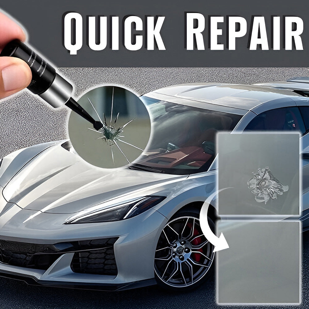 Reparieren Sie Glasschäden in nur wenigen Minuten