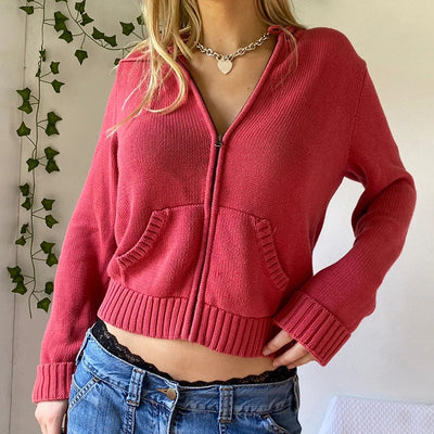 Cleo | Komfortabler Kapuzenpullover mit Reißverschluss für Frauen