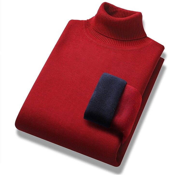Hochkragenpullover für Herren