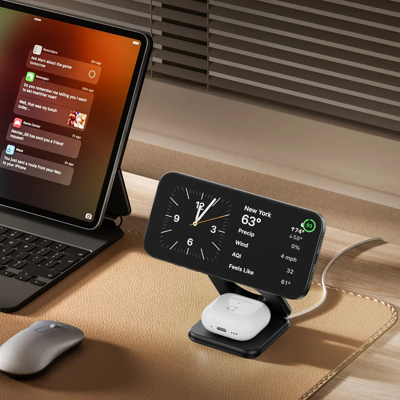 Viper 3-in-1 Wireless-Ladestation