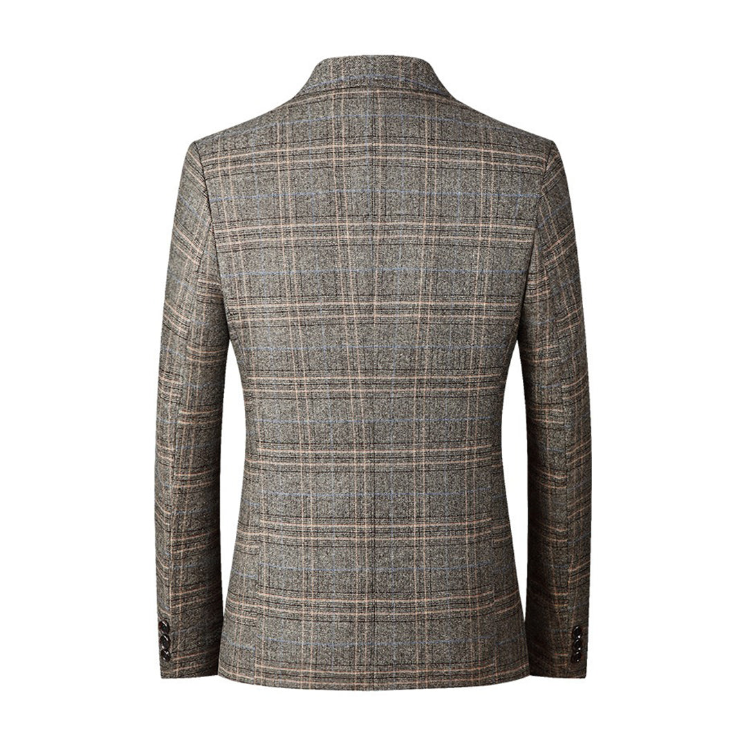Karierter Blazer für Herren