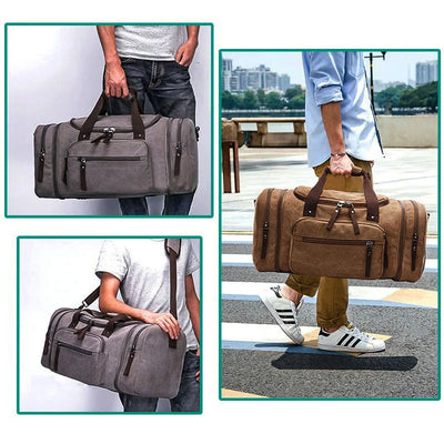Große Kapazität Canvas Reisetasche