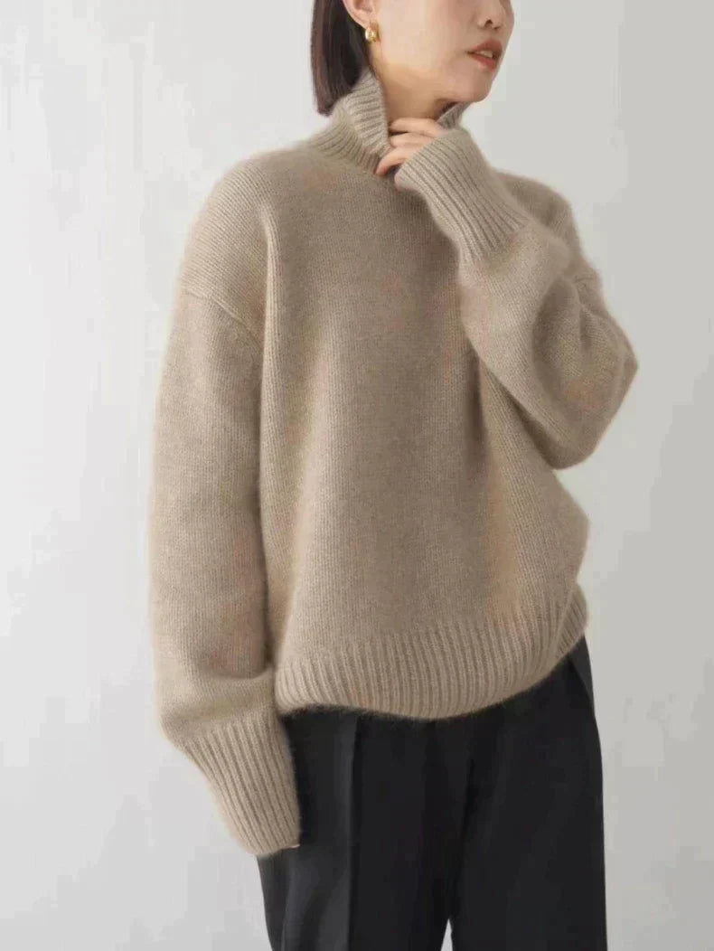 Lena | Bequemer, weicher Rollkragenpullover