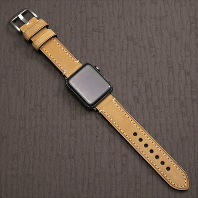 Premium Kalbslederarmband für die Apple Watch