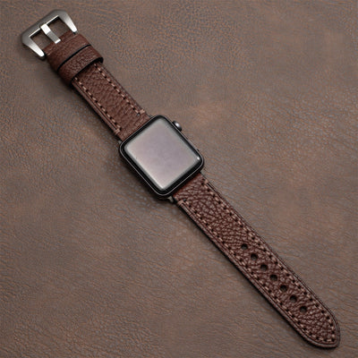 Hochwertiges Lederarmband für die Apple Watch