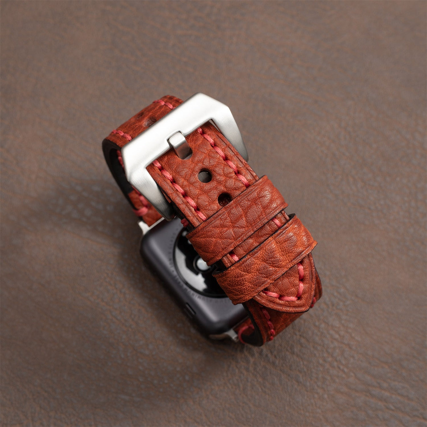 Hochwertiges Lederarmband für die Apple Watch