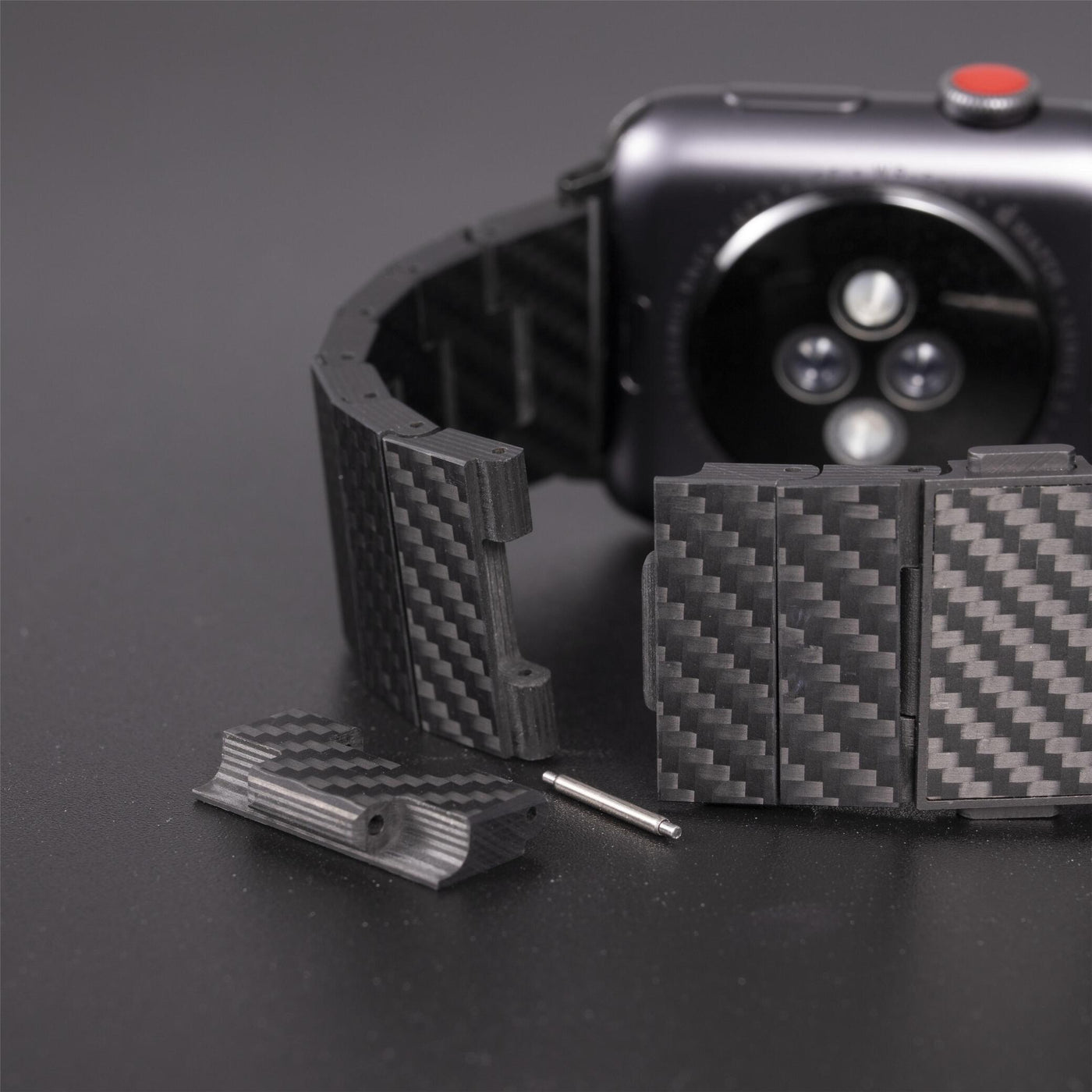 Carbonfaser-Armband für die Apple Watch