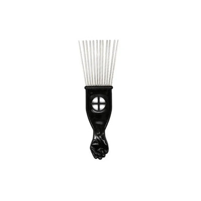 Antistatischer Afro-Pick-Kamm aus Metall