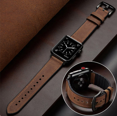 Leder Luxus Uhrband für Apple Watch