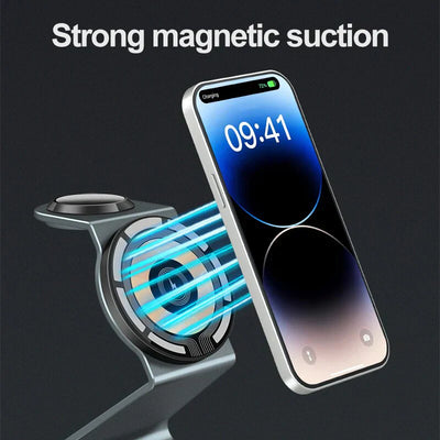 Magnetisches kabelloses Ladegerät 3 in 1