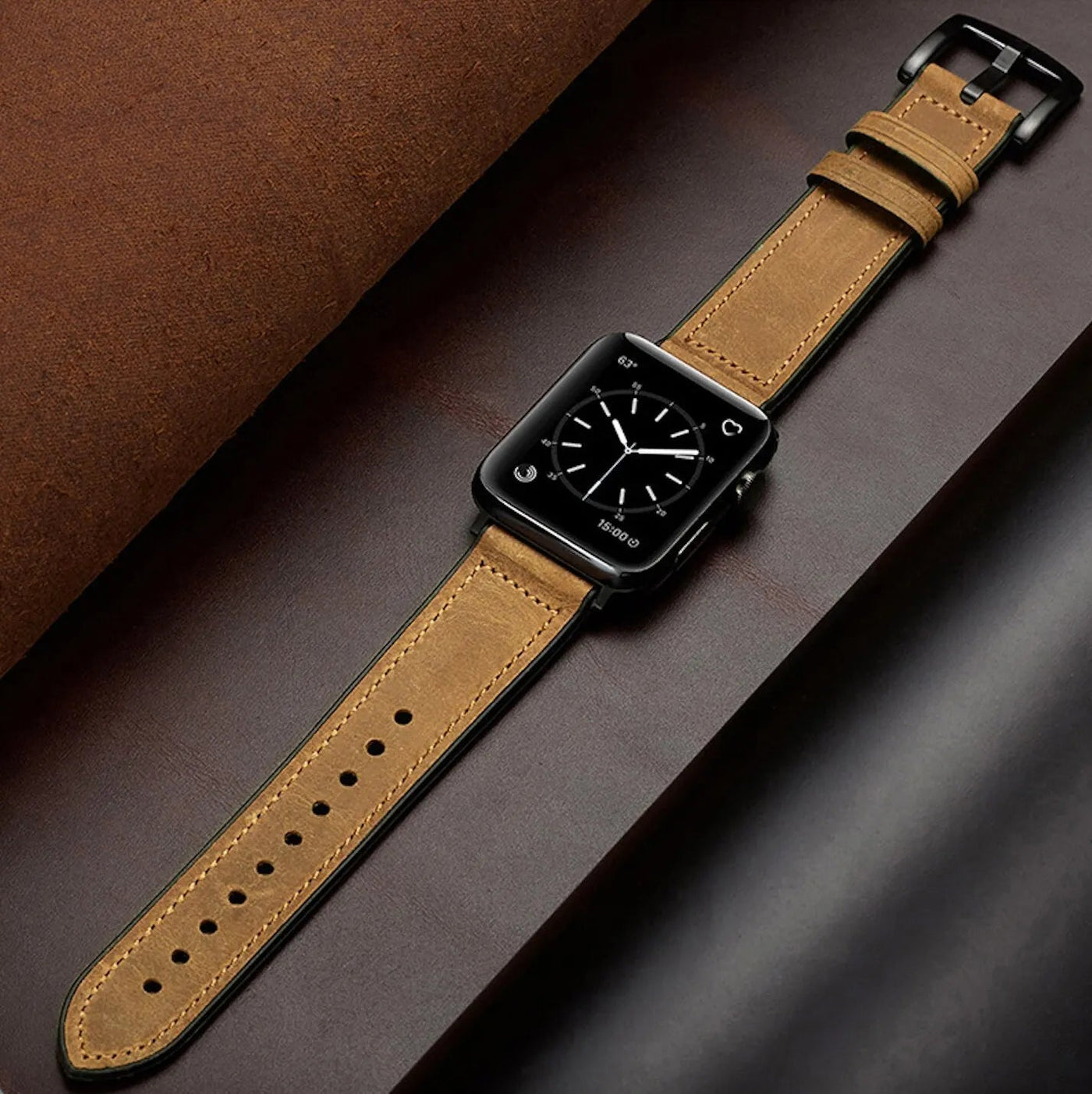 Leder Luxus Uhrband für Apple Watch