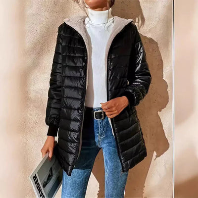 Kapuziner-Steppjacke für Damen