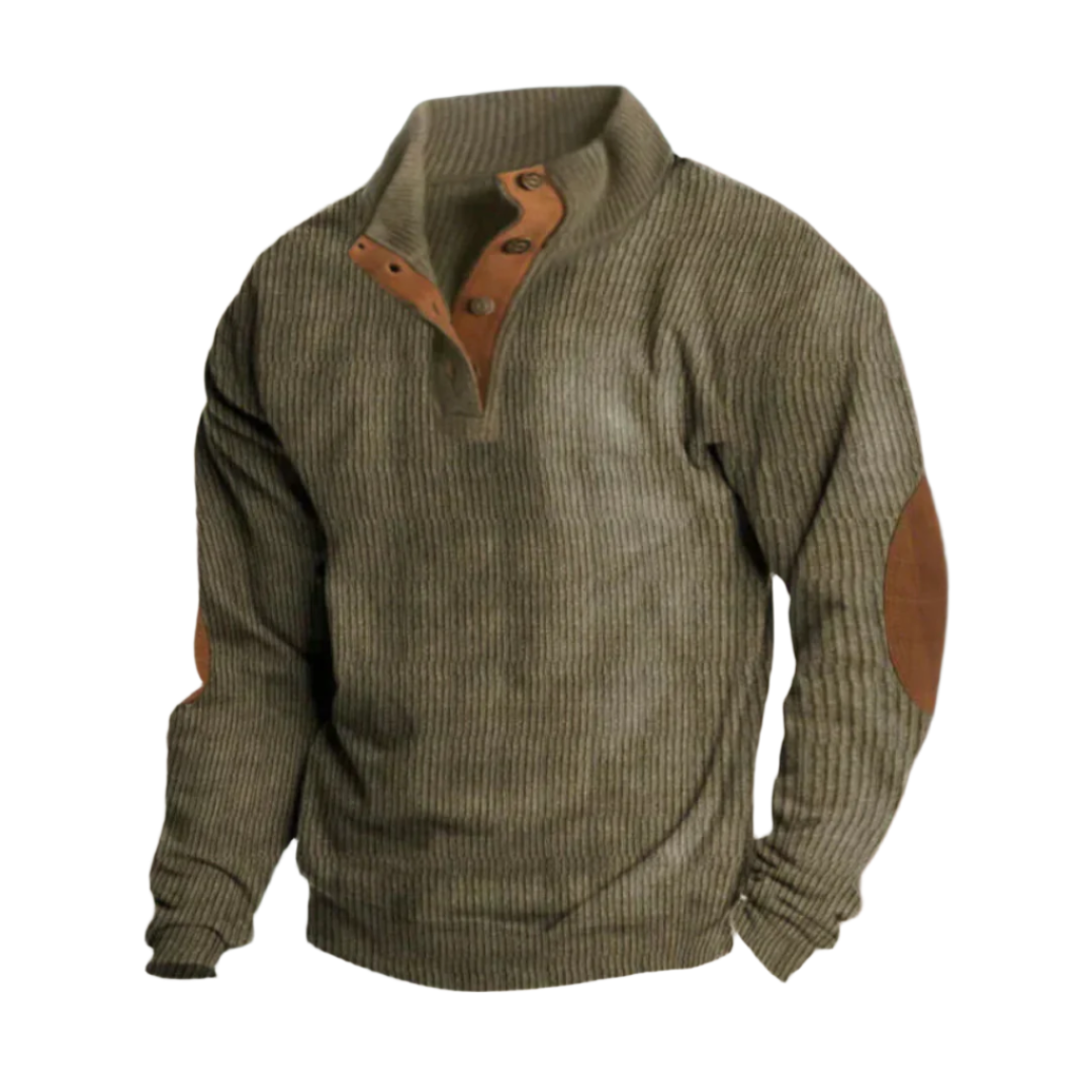 Henry – Halbk-knopf Pullover für Herren