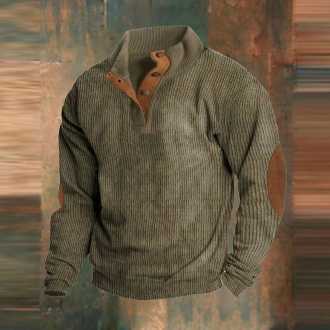 Henry – Halbk-knopf Pullover für Herren