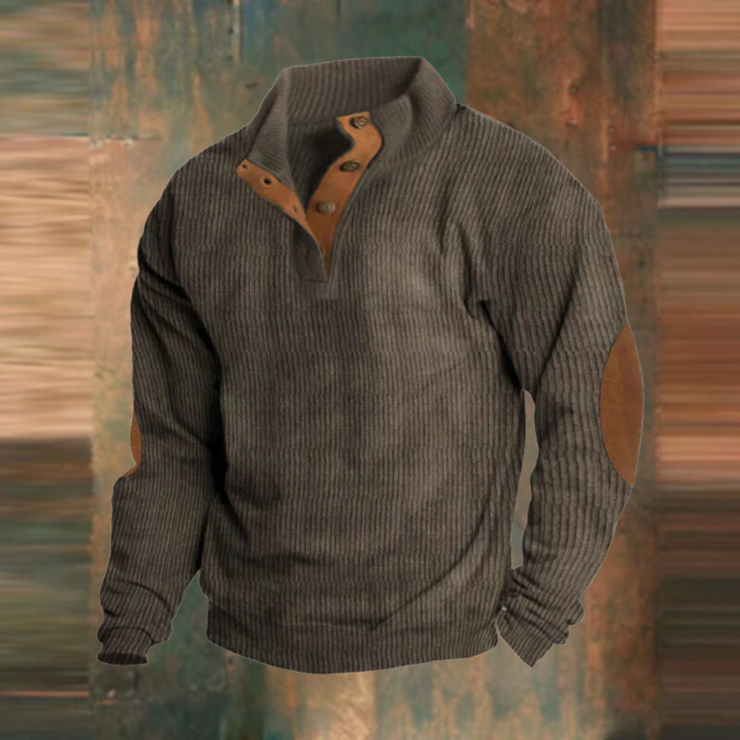 Henry – Halbk-knopf Pullover für Herren