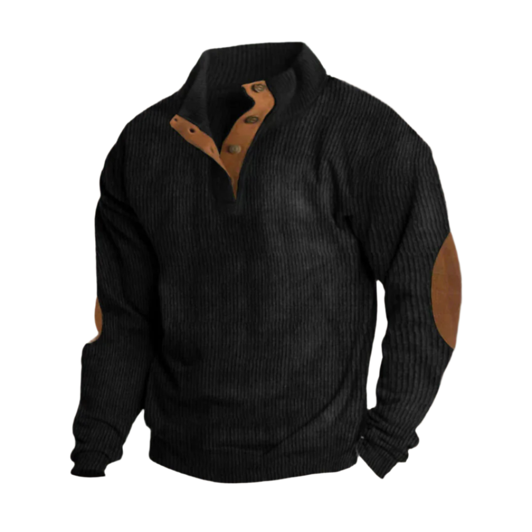 Henry – Halbk-knopf Pullover für Herren