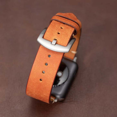 Premium Italienisches Leder Apple Watch Armband