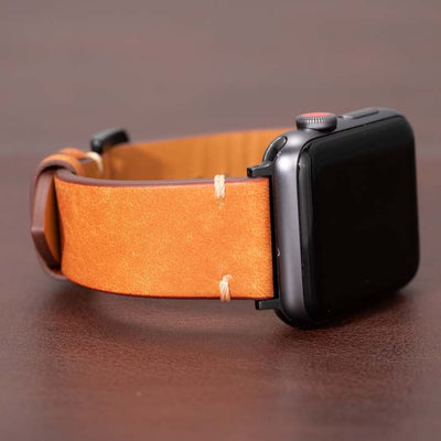 Premium Italienisches Leder Apple Watch Armband