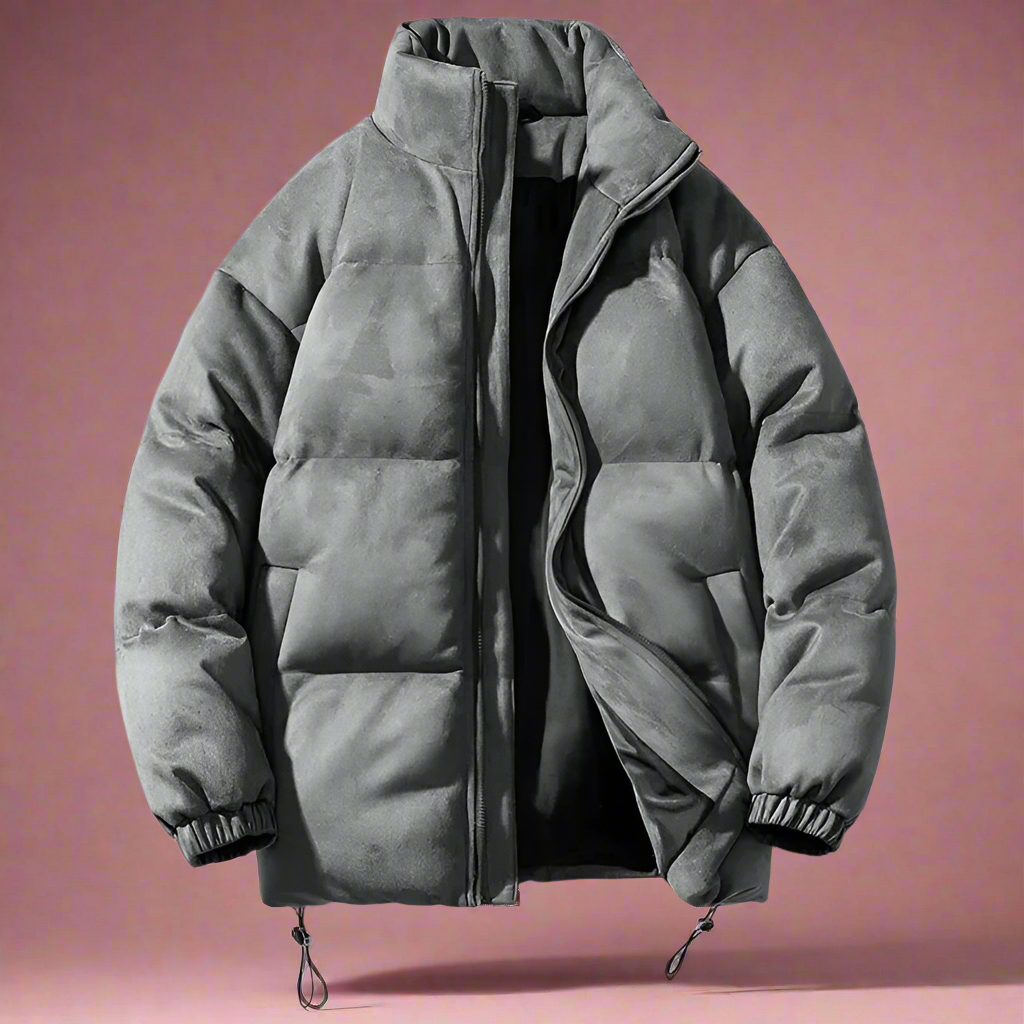Luca – Retro Streetwear Winter Puffer Parka für Männer