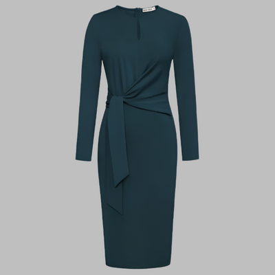 Sarina – Elegantes Langarmkleid für Damen