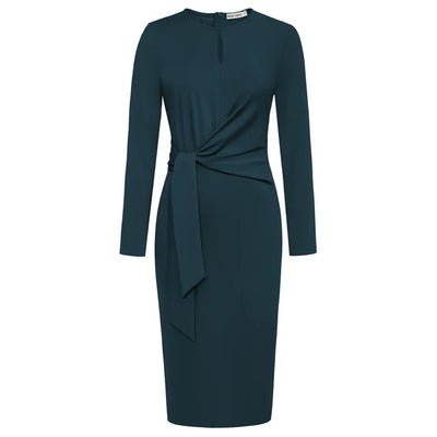 Sarina – Elegantes Langarmkleid für Damen