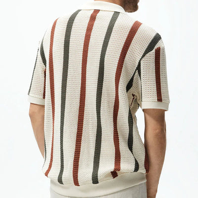 Gestreiftes Polo für Herren