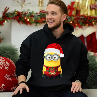 Minion - Hoodie mit Weihnachtsmotiv