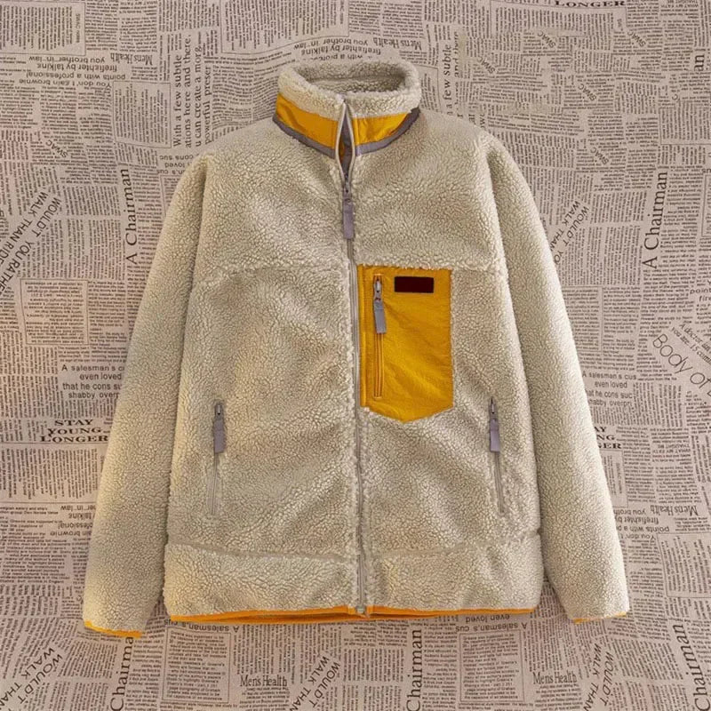 Fleecejacke mit Reißverschluss für Herren