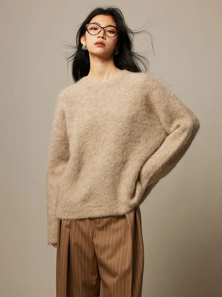 Sandy – Gemütlicher Damen Übergröße-Pullover