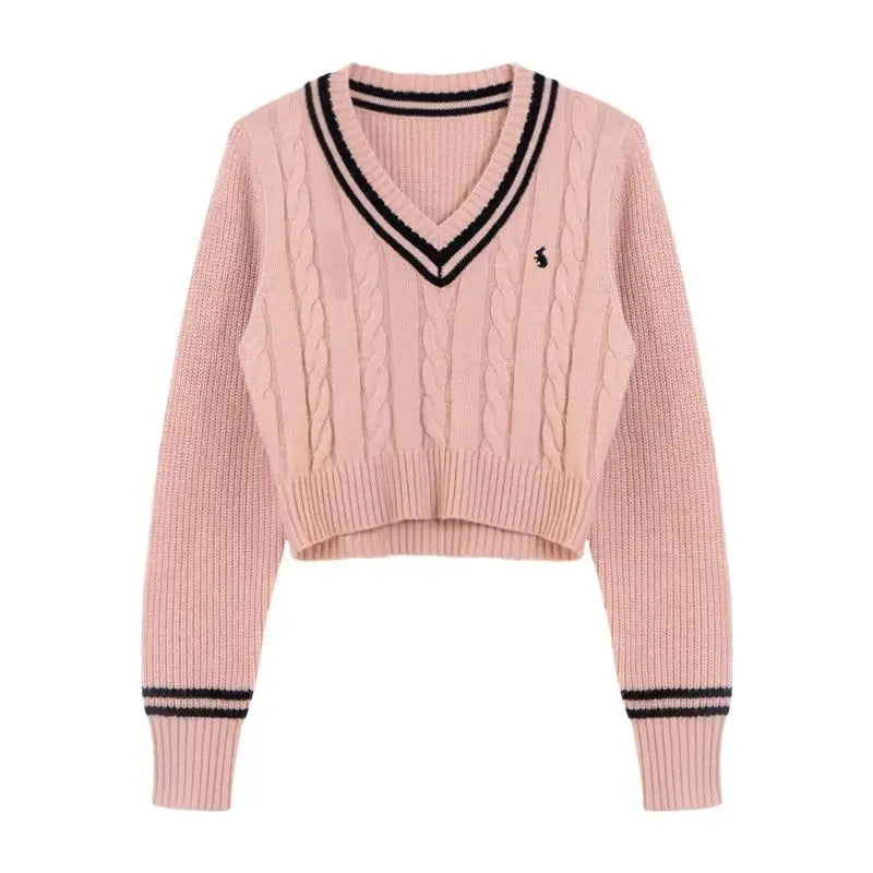 Stella – Besticktes Damen-Stricktop